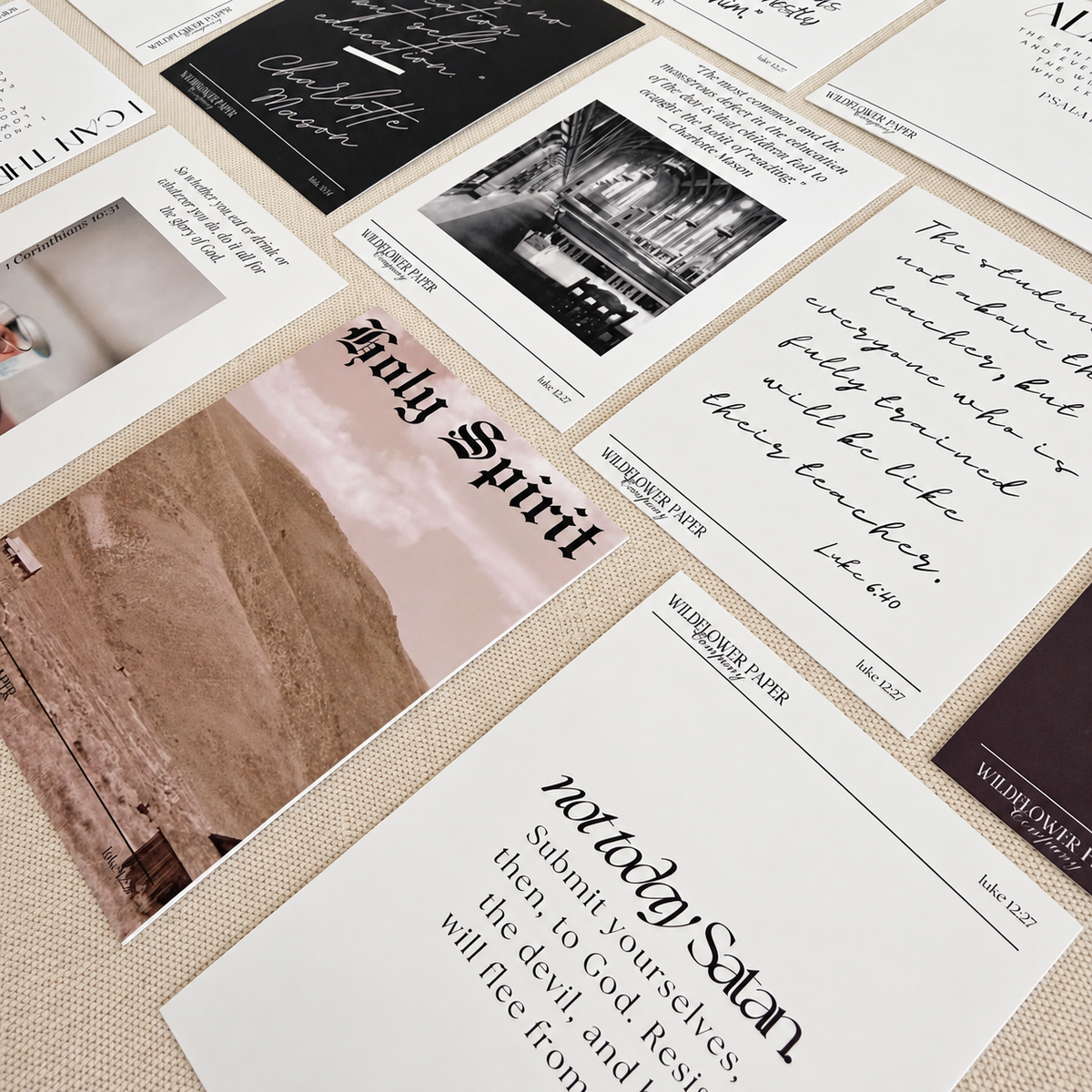 Christian Journal Card Set