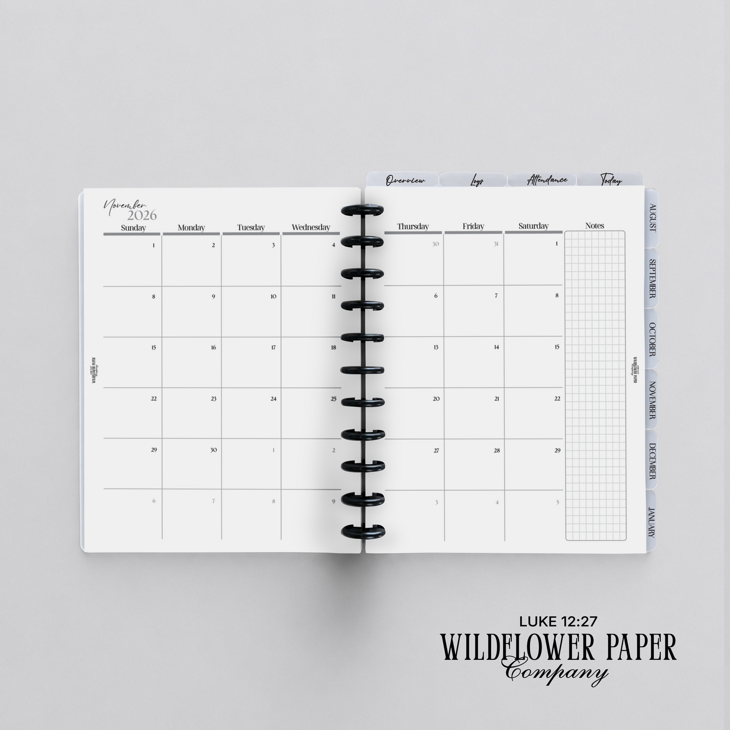 Christian Homeschool Planner (Digital File Only)