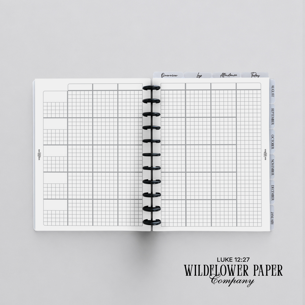 Christian Homeschool Planner (Digital File Only)